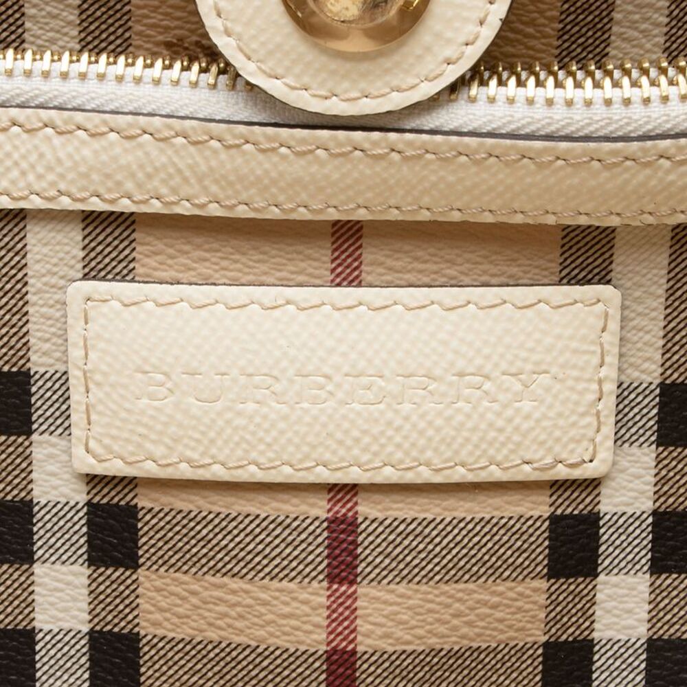 Burberry Haymarket Check Canterbury Small Tote - Picture 7 of 14